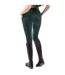 Womens/ladies Westwick Horse Riding Tights Deep Green Whitaker-2