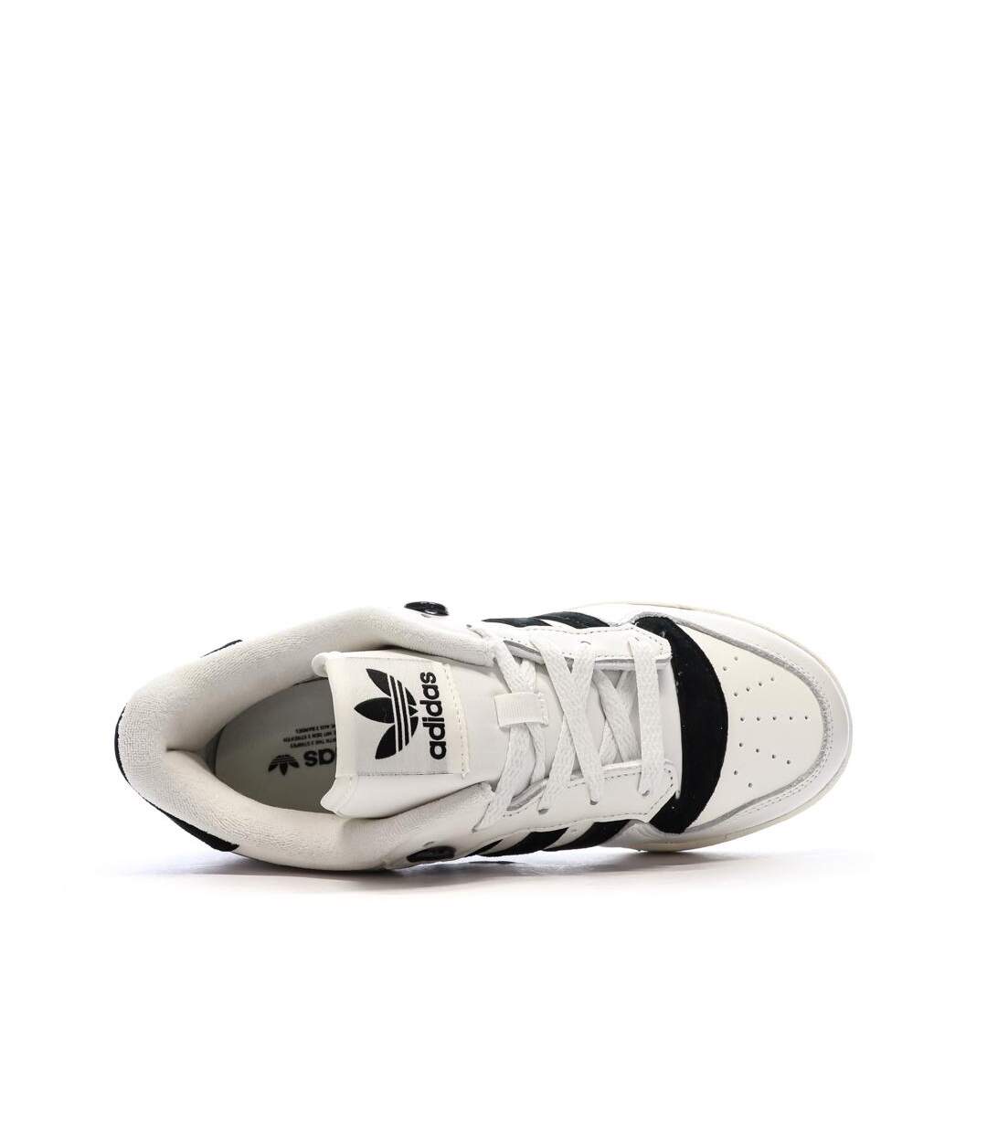 Baskets blanches/noires femme adidas rivalry 86-4