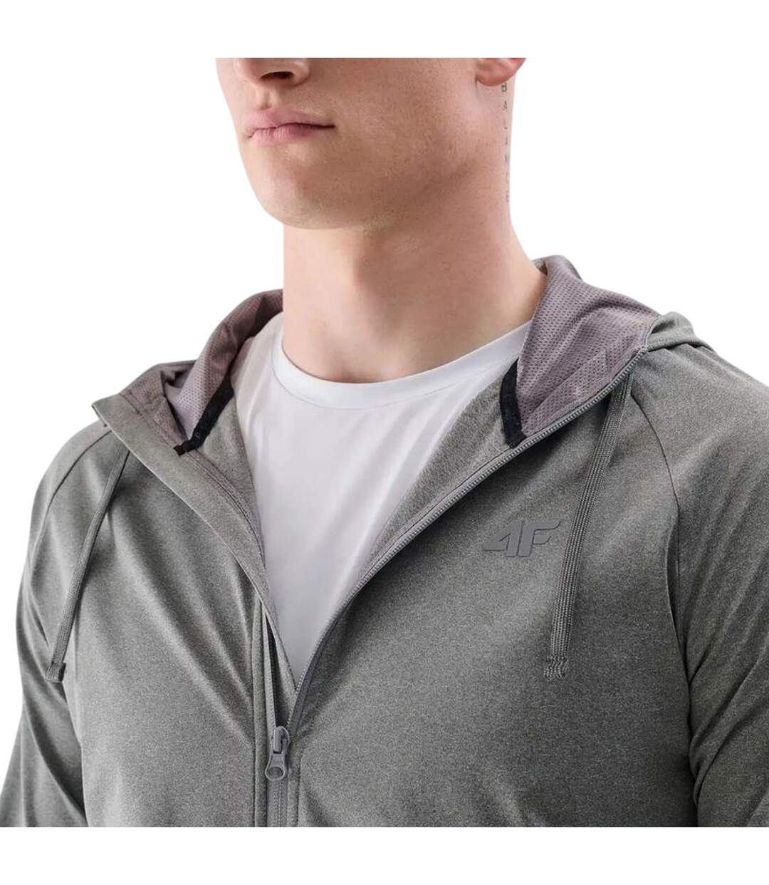 Veste À Capuche Wss25tfswm512 Homme Gris 4F-4