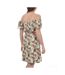 Robe Blanche/Verte Femme Vero Moda Easy - S