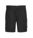 Short Noir Homme Schott Combat Ripstop - 28