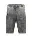 Mens Enny Denim Shorts Black Grey Diesel-1