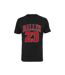 Mens Ballin 23 Round Neck T-shirt Noir Mister Tee-2