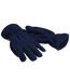 Gants adulte bleu marine Beechfield