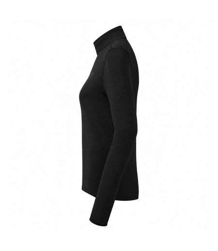 Ladies Fleece Half Zip Top with Thumb Loops Winter Hiking Wear