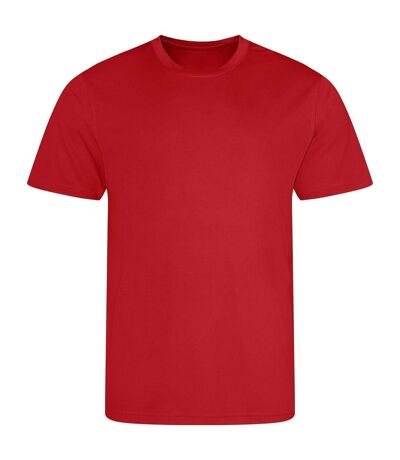 AWDis Cool Mens Recycled T-Shirt (Fire Red)