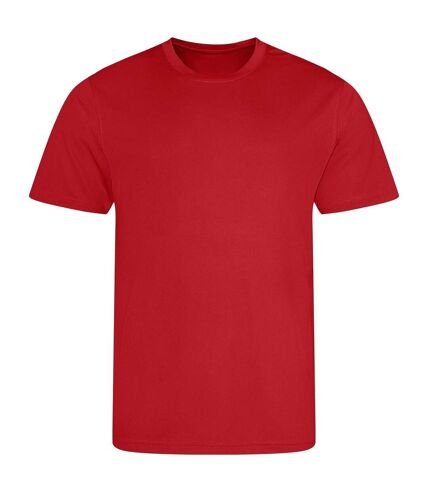 AWDis Cool Mens Recycled T-Shirt (Fire Red)