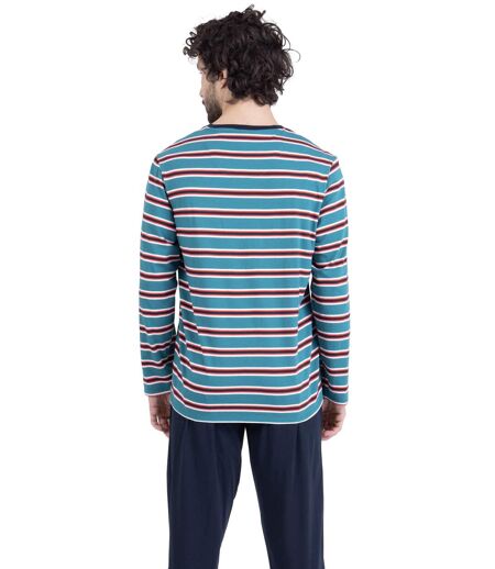Pyjama long homme Rayures Aventure Athena