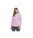 Premier Womens/Ladies Poplin Long Sleeve Blouse / Plain Work Shirt (Pink) - UTRW1090