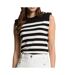 Pulls noir/blanc femme morgan rayures-1