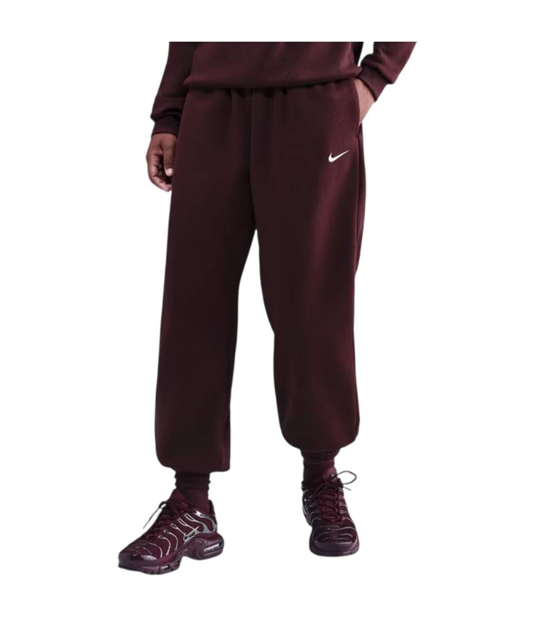 Pantalon De Jogging Femme Bordeaux Nike-2