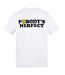 T-shirt Motif/style Fantaisie Pobodys Nerfect Homme Blanc AWD-1