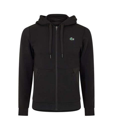 Mens Hooded Sweatshirt Black Lacoste