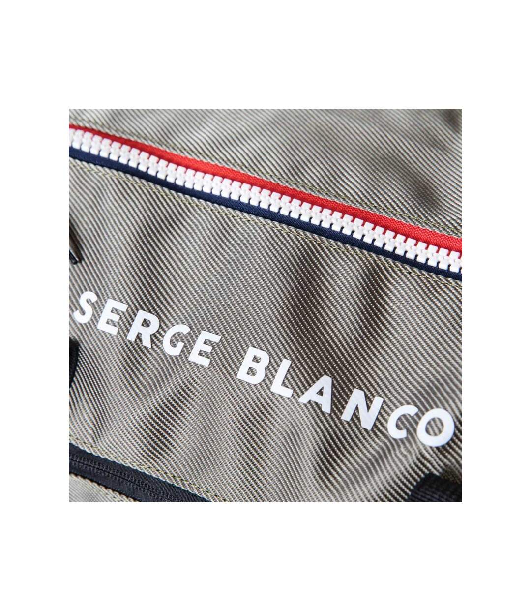 Serge Blanco - Sac de sport Bleu Blanc Rouge - kaki - 8619-4