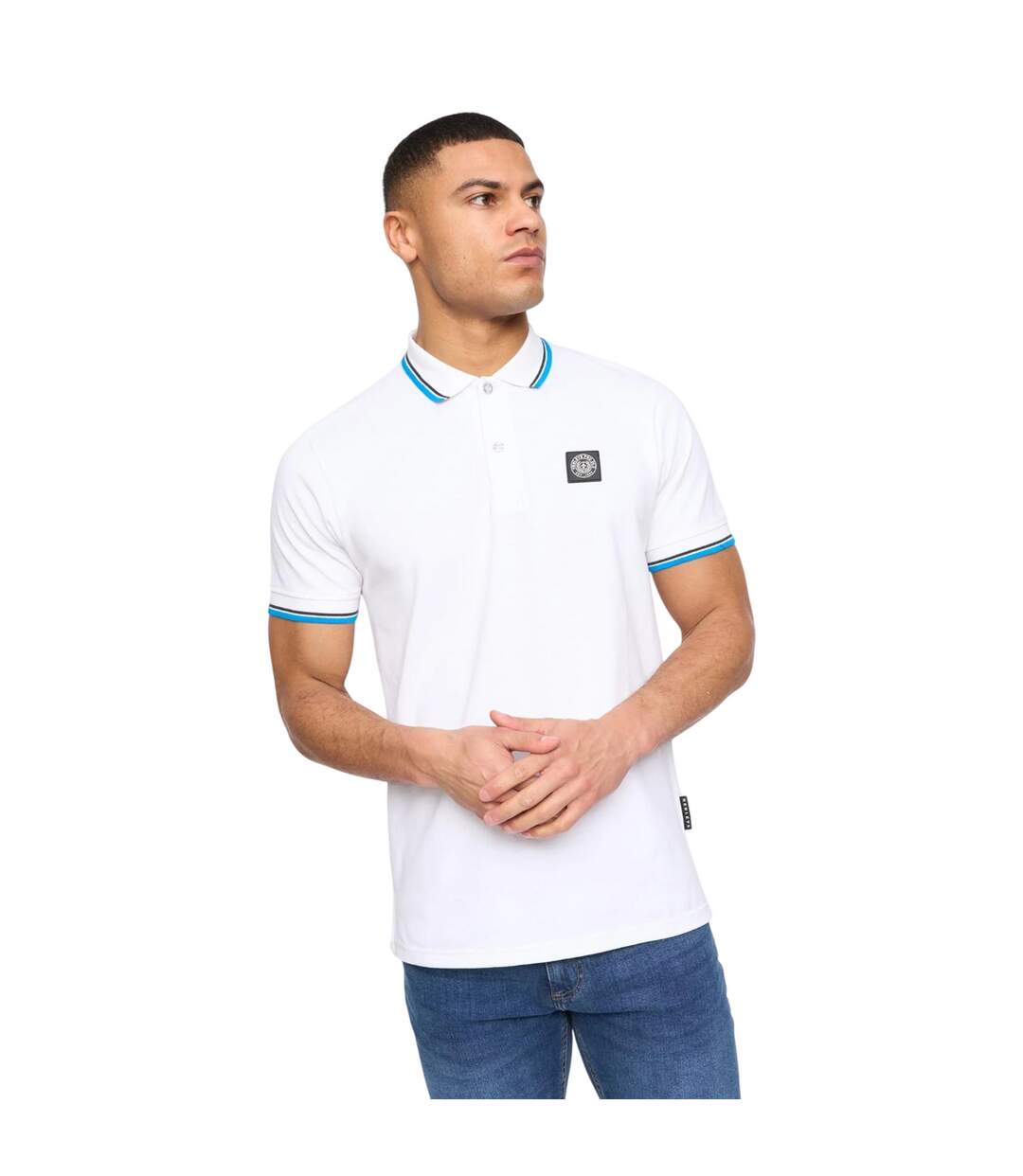 Mens henalpha polo shirt optic white Henleys-4