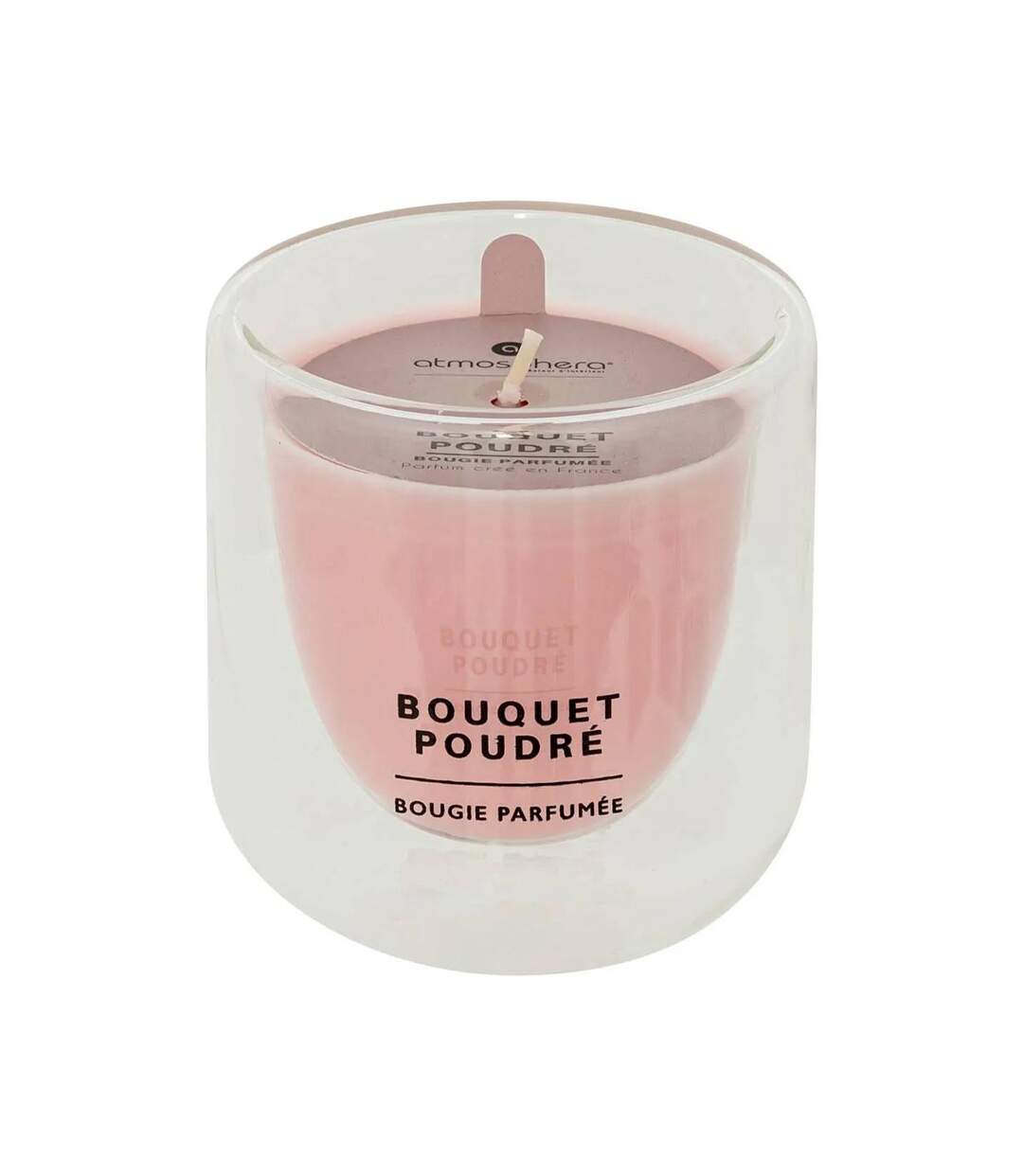 Bougie Parfumée En Verre Ilan 130g Bouquet Poudré-2
