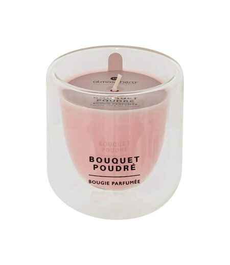 Bougie Parfumée En Verre Ilan 130g Bouquet Poudré