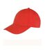 Casquette memphis adulte rouge Result Headwear