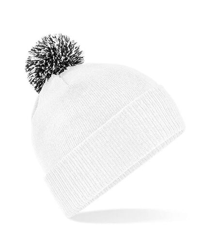 Bonnet snowstar - Adulte - B450 - blanc et noir