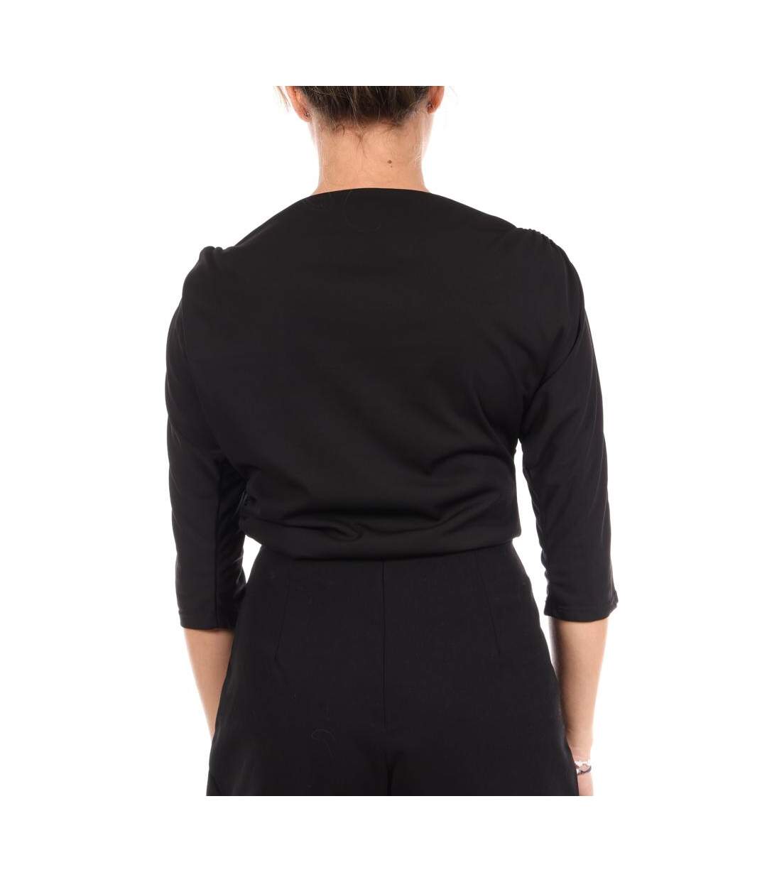 Pull noir femme morgan tzilia-2