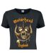 Womens/ladies england motorhead t-shirt dress charcoal/bronze Amplified-2
