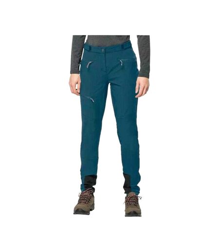 Pantalon Salmaster Femme Bleu Jack Wolfskin