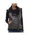 Veste sans manches noire femme vero moda waistcoat-1