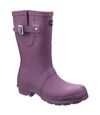 Cotswold Womens/Ladies Windsor Short Waterproof Pull On Wellington Boots (Purple) - UTFS4790