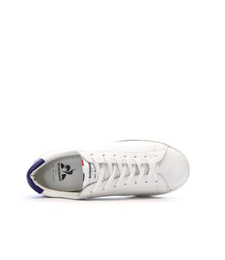 Baskets blanches/marines homme le coq sportif phenix