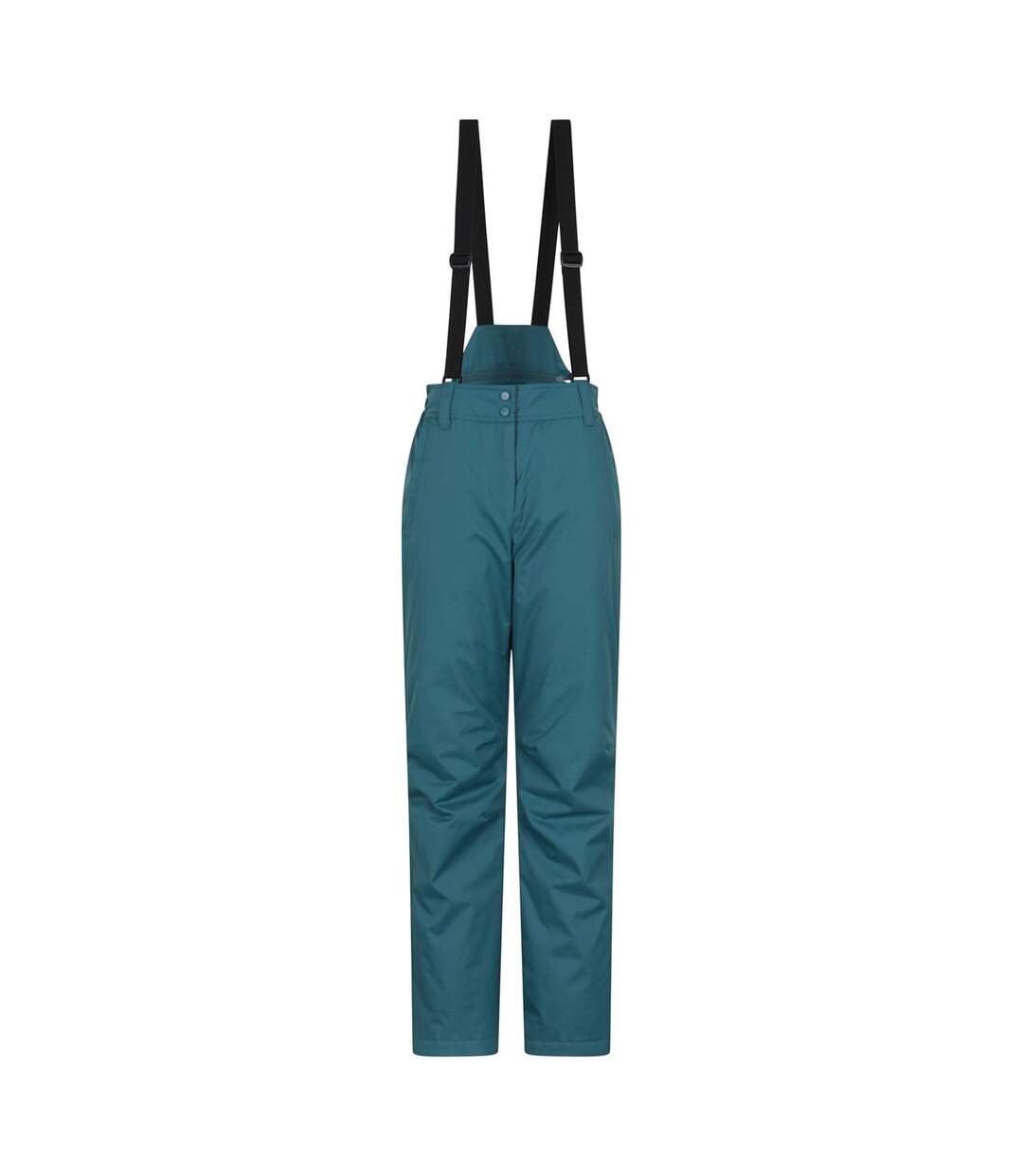Womens/ladies Moon Ii Ski Trousers Teal Mountain Warehouse-2