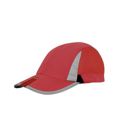 Casquette De Baseball Spiro Rouge Noir Result Headwear