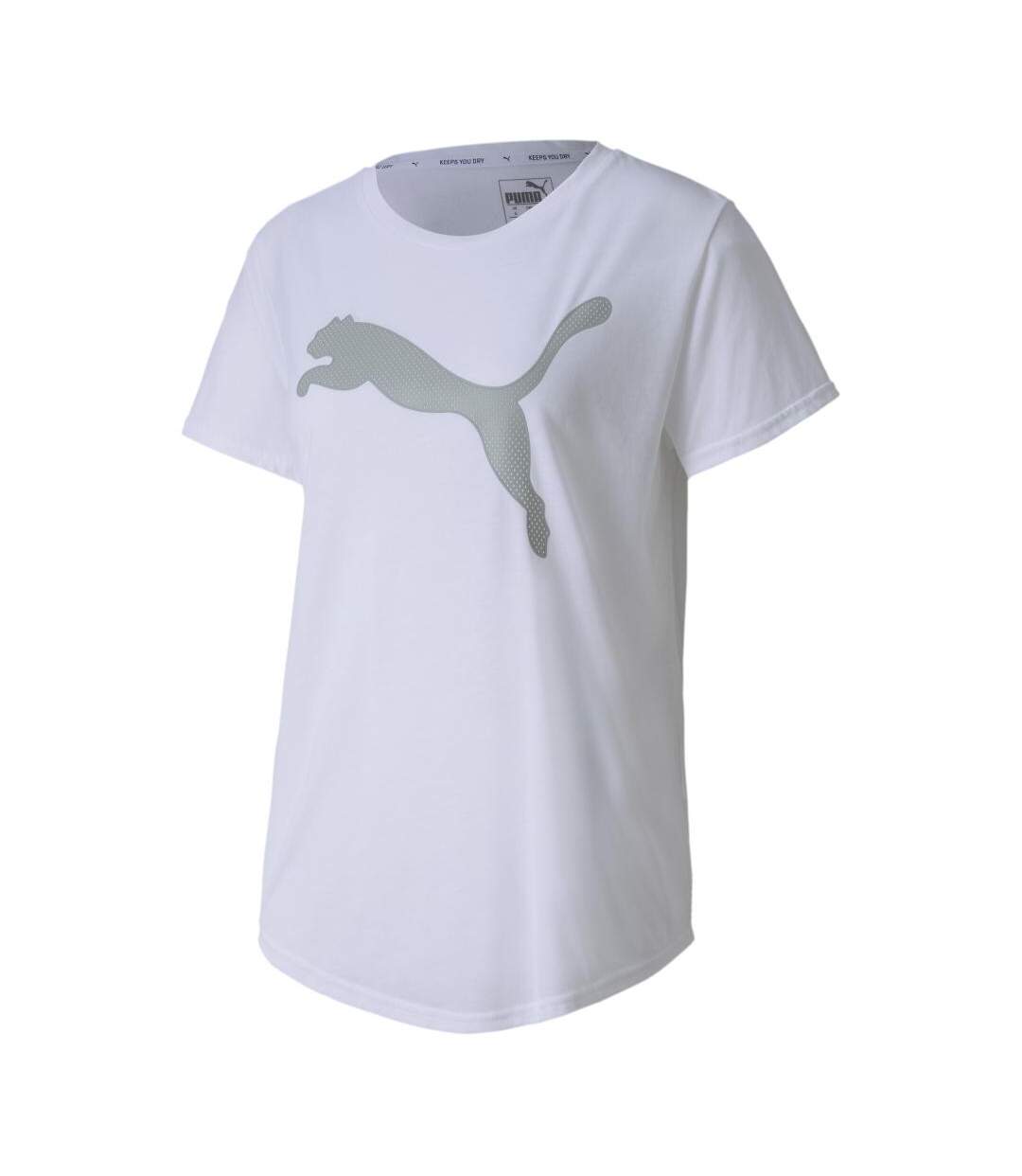 T-shirt Blanc Femme Puma Evostripe - S-1