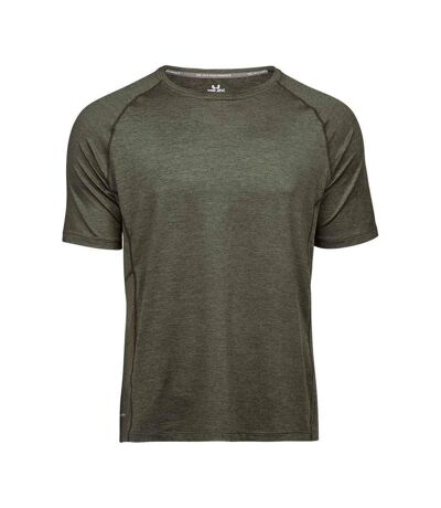 Mens Cooldry T-shirt Olive Melange Tee Jays