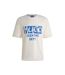 T-shirt Style Œuvre D´art Nugocrea Homme Blanc Hugo-2