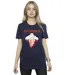 Disney - T-shirt BIG HERO BAYMAX SAN FRANSOKYO HEART - Femme (Bleu marine) - UTBI15604-2
