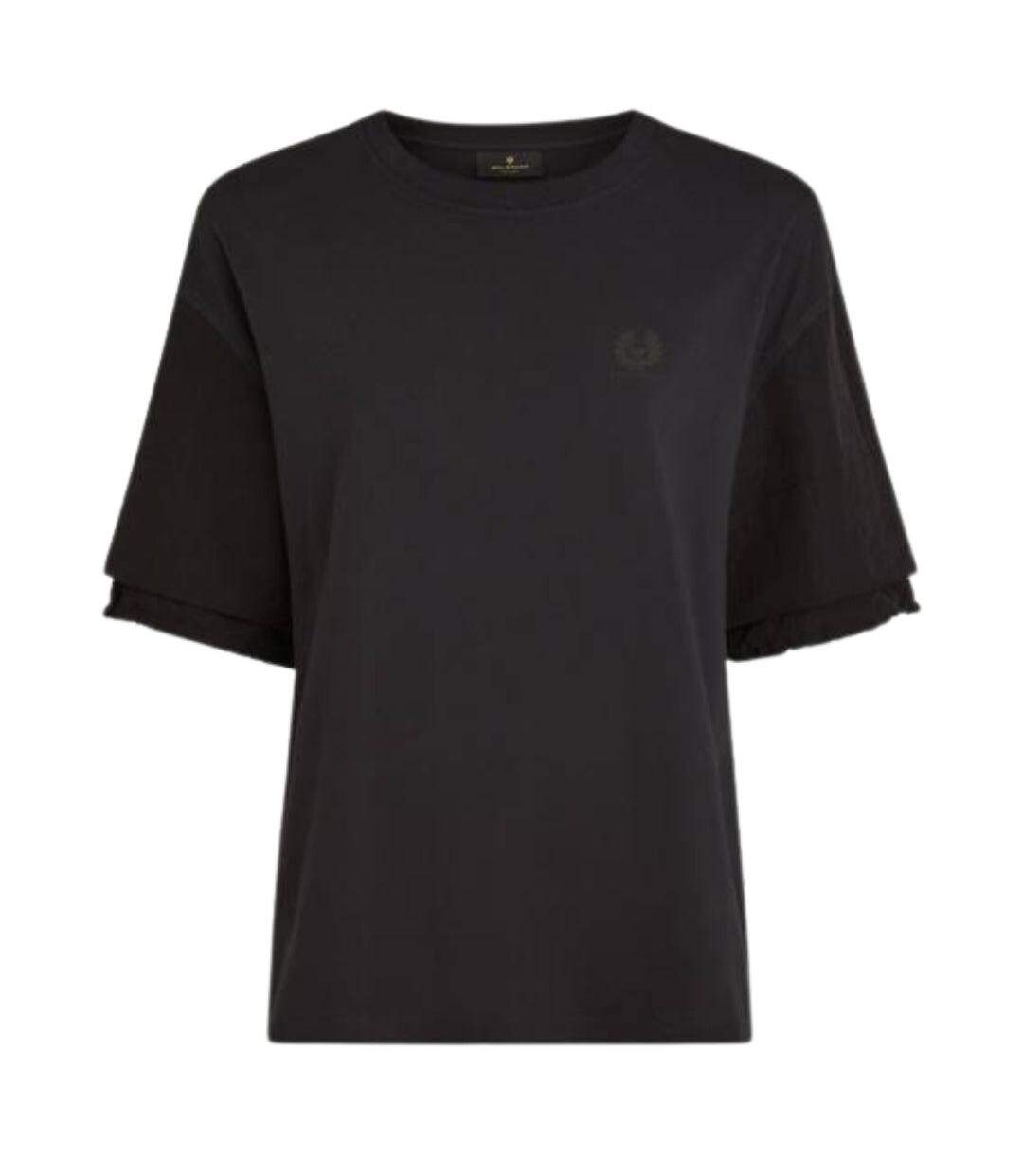 Unisex Adult Logo T-shirt Black Belstaff-1