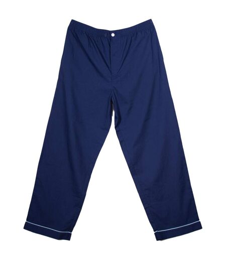 Bas De Pyjama Motif/style Tissé Homme Bleu Bleu Marine Keanu