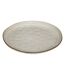 Lot de 6 Assiettes à Dessert Flower 21cm Gris-2
