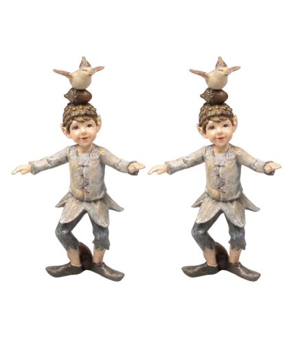 Figurine fée en résine (Lot de 2)