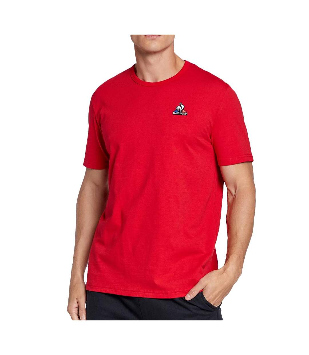 T-shirt Rouge Homme Le Coq Sportif Electro - L-1