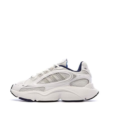 Baskets blanches/grises femme adidas ozmillen