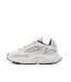 Baskets blanches/grises femme adidas ozmillen-1