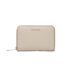 Portefeuille beige femme calvin klein jeans foil-1
