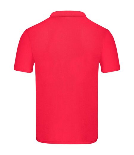 Fruit of the Loom Mens Original Polo Shirt (Red) - UTBC4815