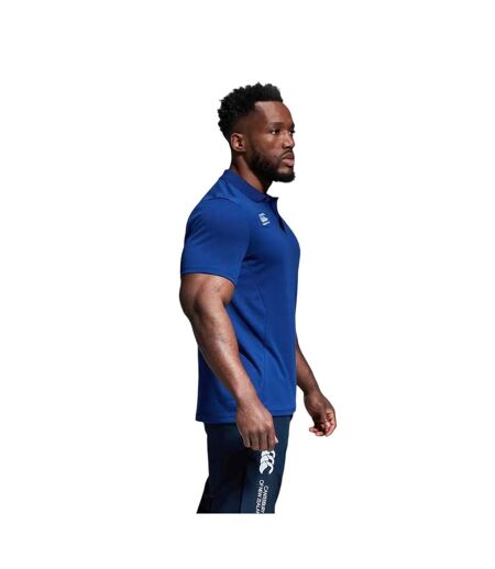 Mens Club Dry Polo Shirt Royal Blue Canterbury