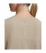 Womens/ladies Trail Run T-shirt Khaki Under Armour-3