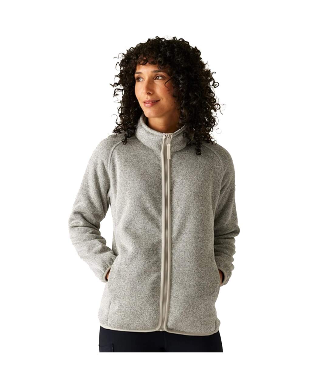 Veste Polaire Mellrey Femme Blanc Lunaire Regatta-1