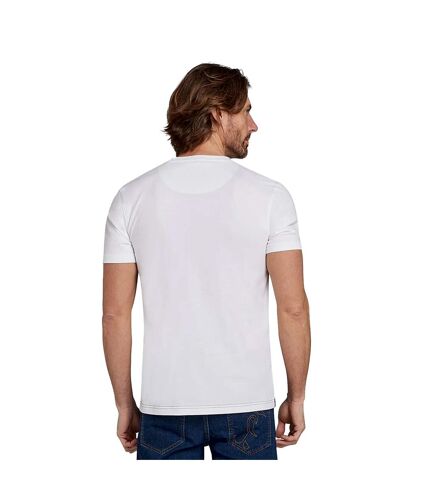 T-shirt homme bleu marine / blanc / gris Raging Bull