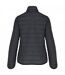 Womens/ladies lightweight padded jacket dark grey marl Kariban