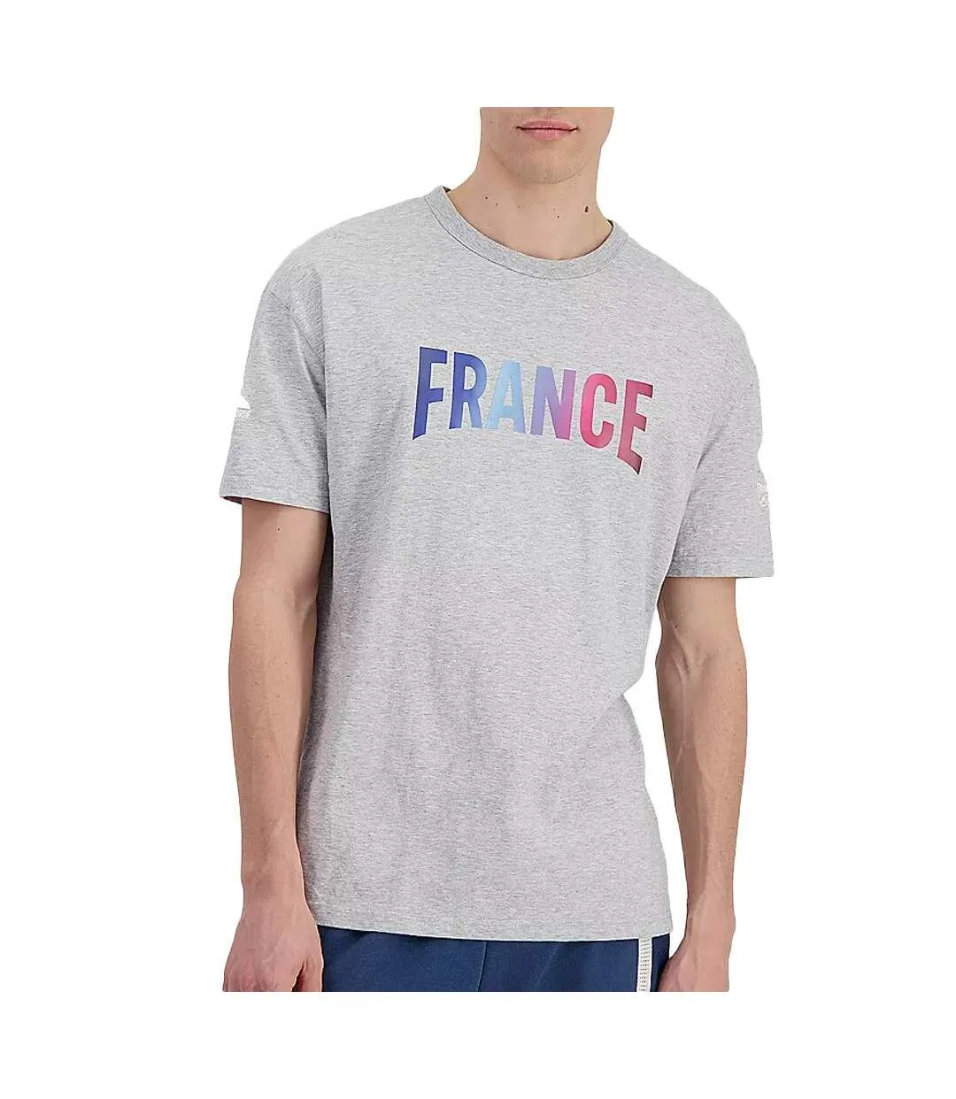 T-Shirt gris homme le coq sportif efro 24-1